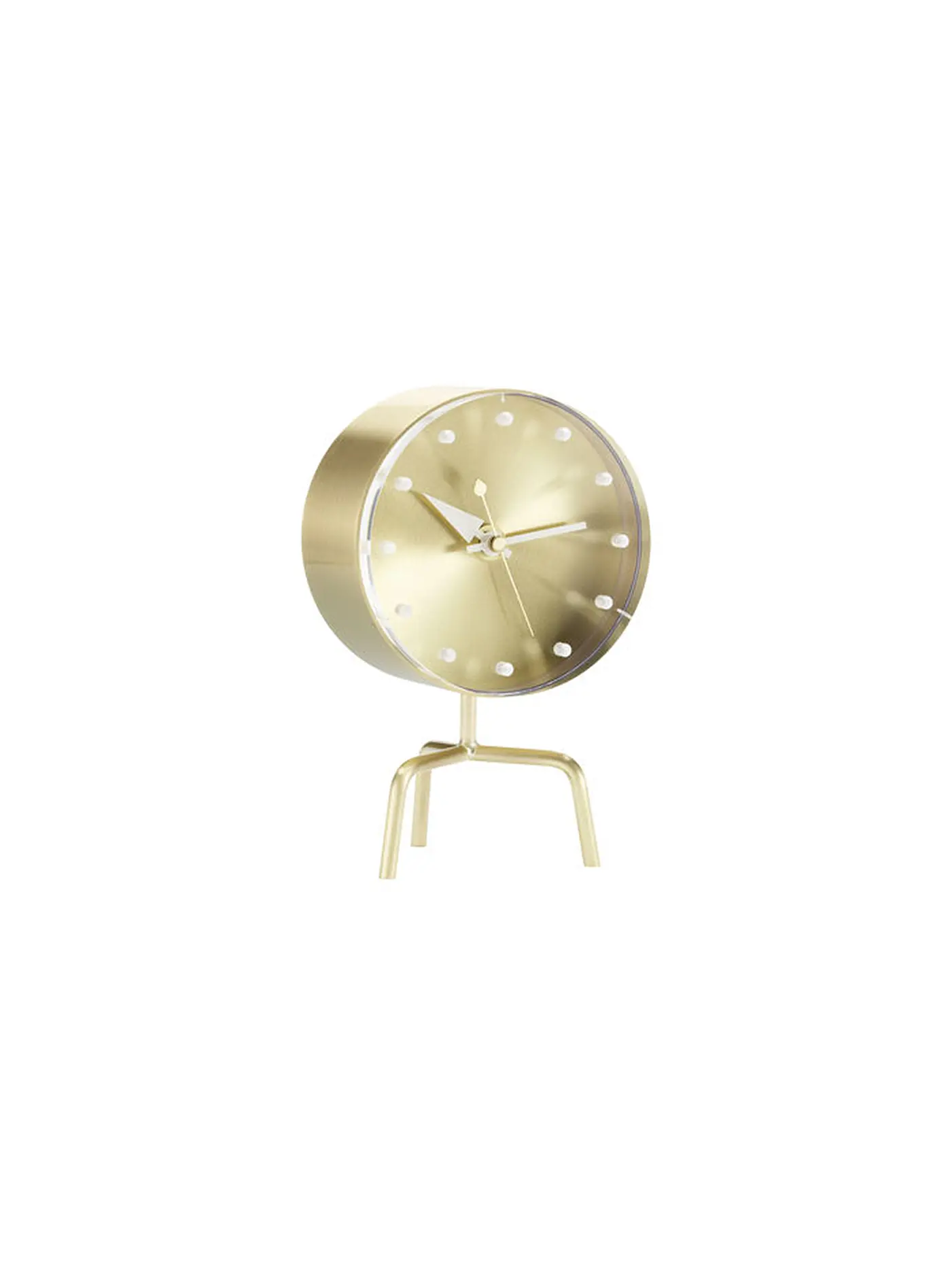 VITRA | Uhr "Tripod Clock" (Messing) | 
